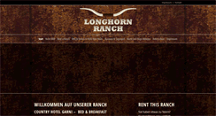 Desktop Screenshot of longhornranchpfalz.de